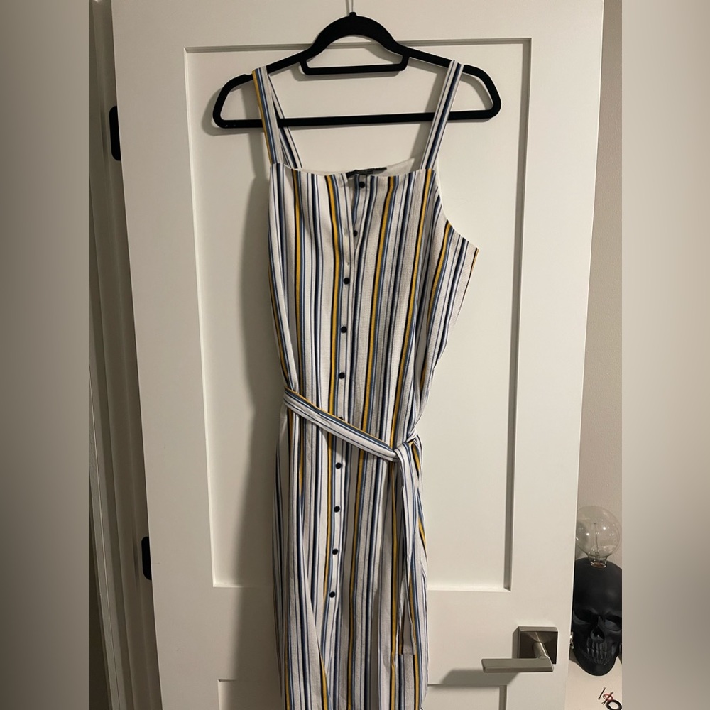 Button up dress